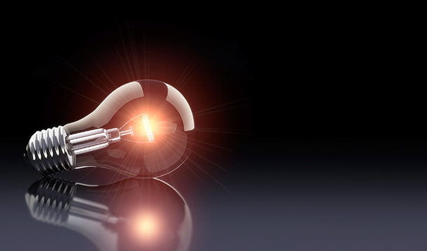 Light Globe On Side