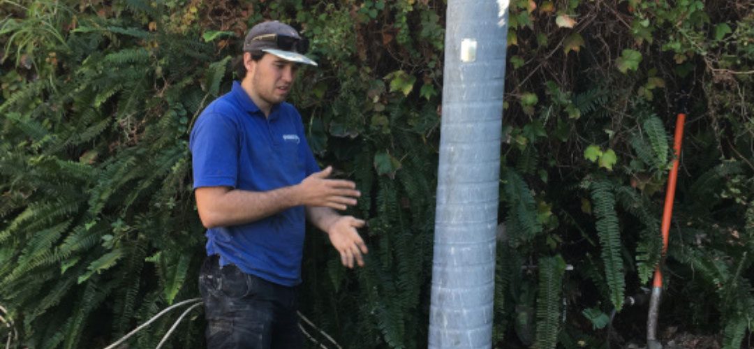 Titan Pole Installation and removal of rusted steel pole – Narrabeen