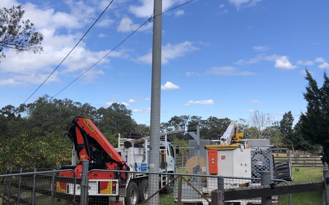 9 Metre Titan Private Pole Replacement – Dural