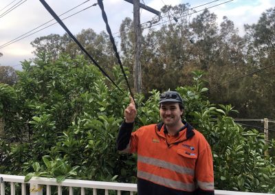 Galvanised Strut Installation – Narrabeen