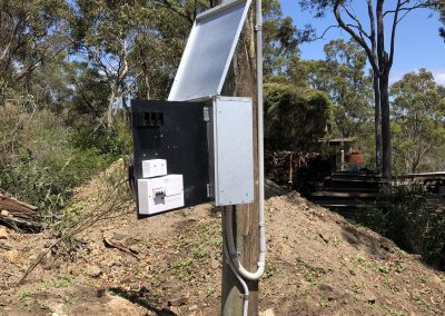 Hardwood Timber Pole Installation And New Switchboard – Ingleside